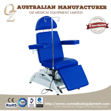 Australian Manufacturer Medical Grade Transfusion Terapia física Manufacturer Chair